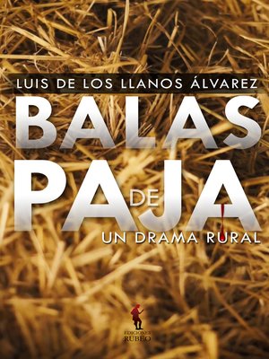 cover image of Balas de paja